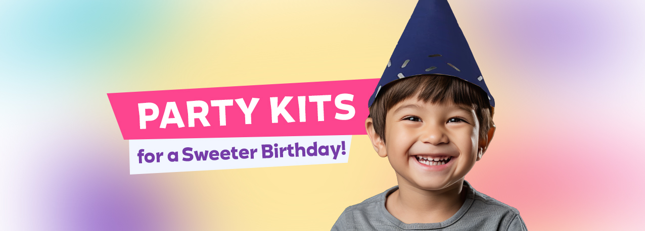 Party Kits for a Sweeter Birthday