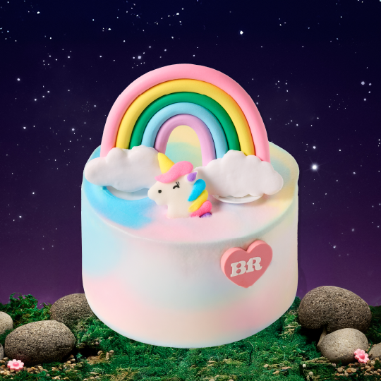 Unicorn Dreamland 4inch ice cream cake