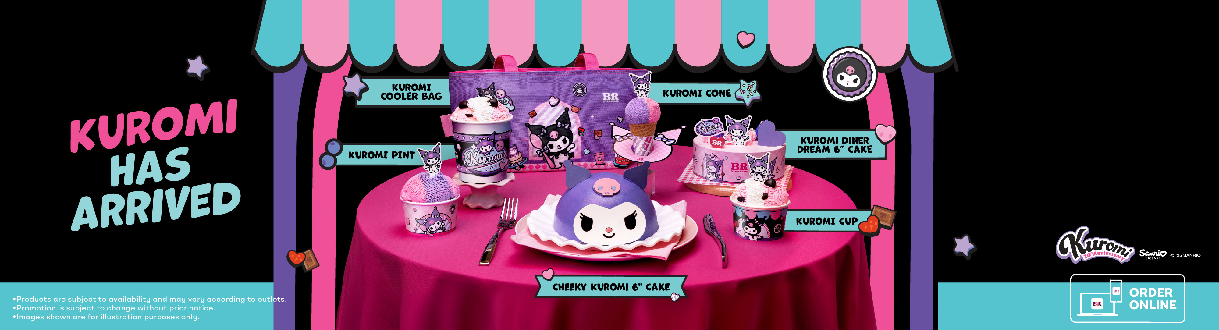 kuromi banner desktop