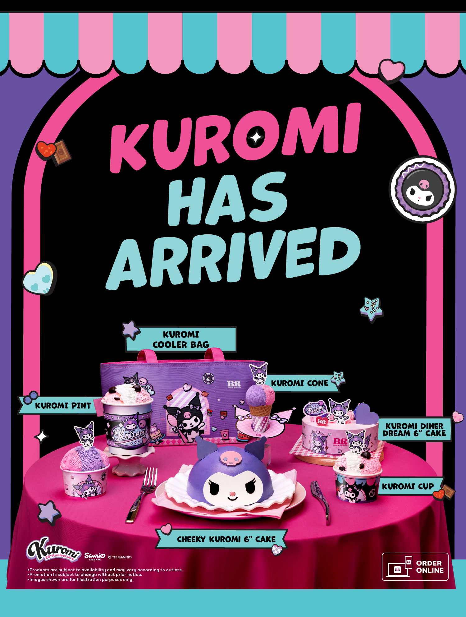 kuromi banner mobile