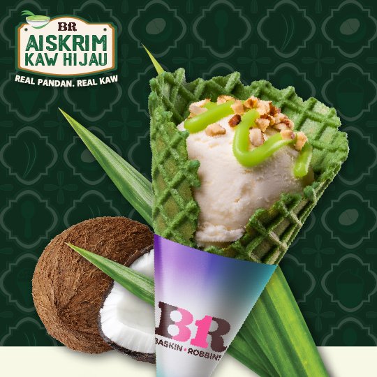 Pandan kaw kaw cone