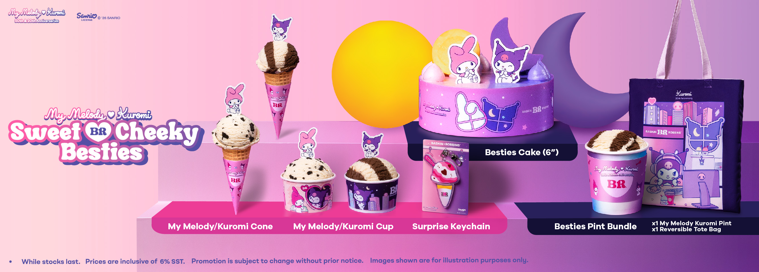 MyMelody Kuromi Banner 1